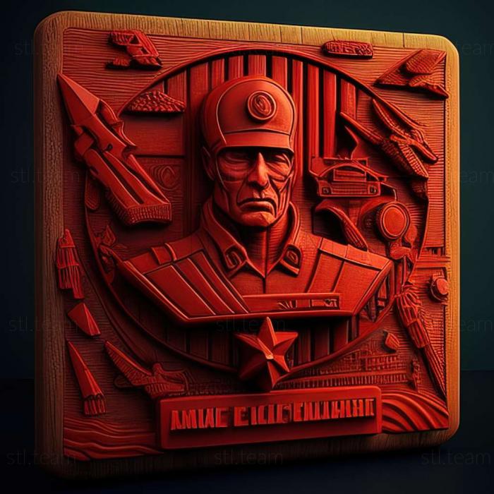 3D model Command Conquer Red Alert game (STL)